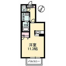 メゾン中央の物件間取画像